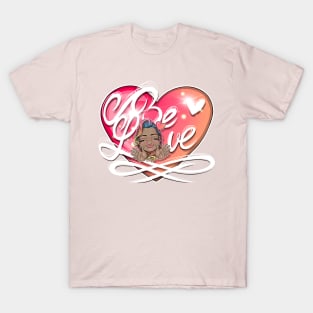 Be Love Reva Prisma Heart Emoji with Reva Prisma T-Shirt